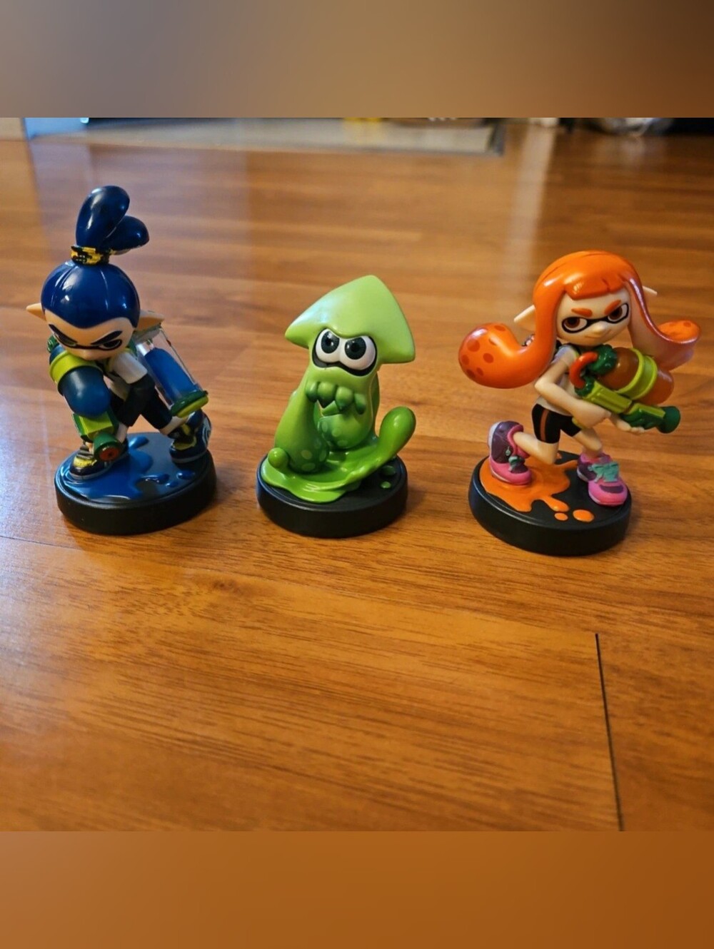 (3) Splatoon Amiibo figures